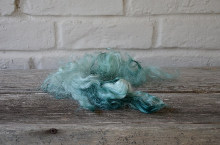Ozark Handspun - teal wool