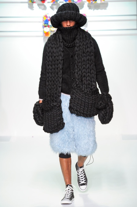 SIBLING Fall 2013 Thick Knit Scarf