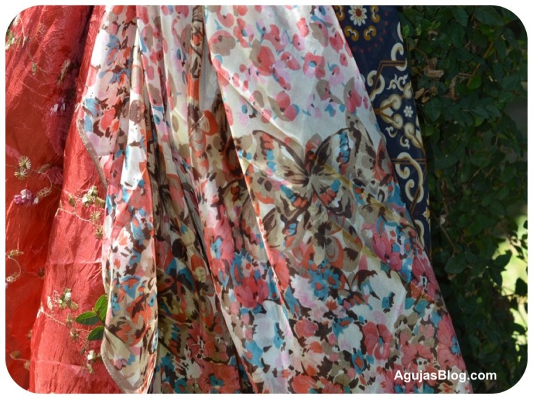 Butterfly Silk Scarf 8