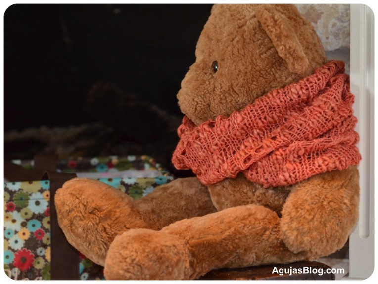 Dew Drops Cowl in Orange