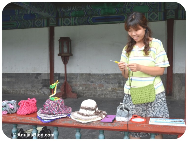 Crocheting Along the Long Corridor