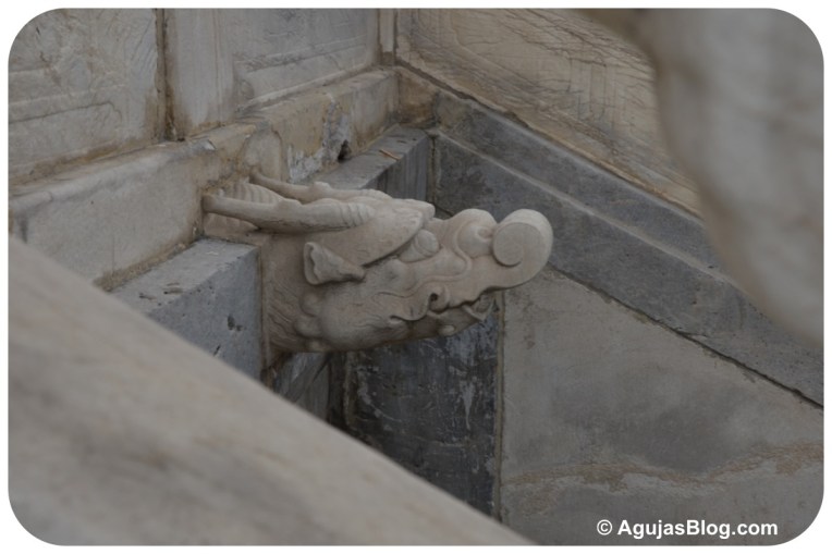 Detail of Water Drainage - Hall of Prayer for Good Harvests
