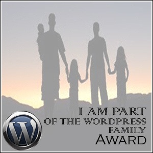 Wordpress Family Blog Award