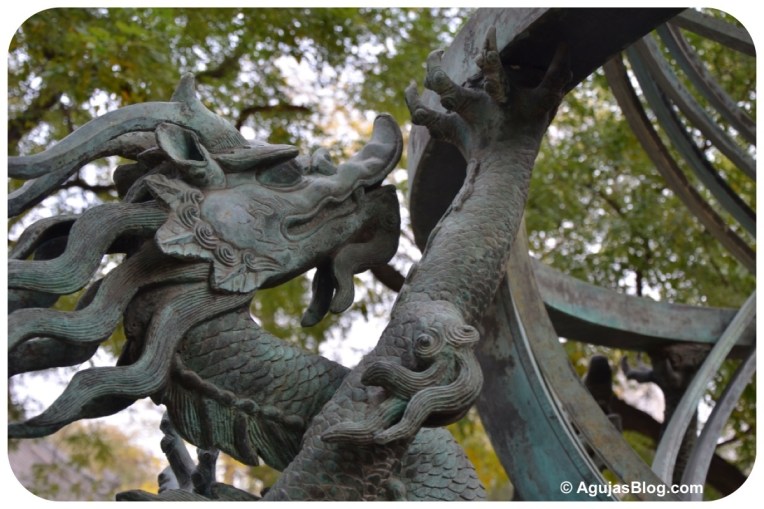 Armilla Sphere Replica - Dragon Detail (facing right)