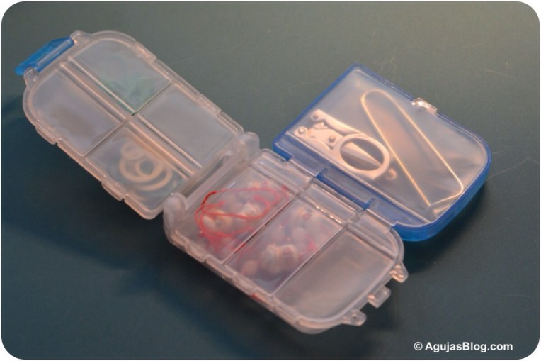 China Pill/Notions Boxes Compartments