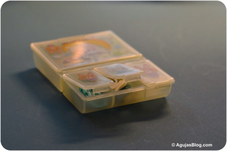 China Pill/Notions Boxes Yellow