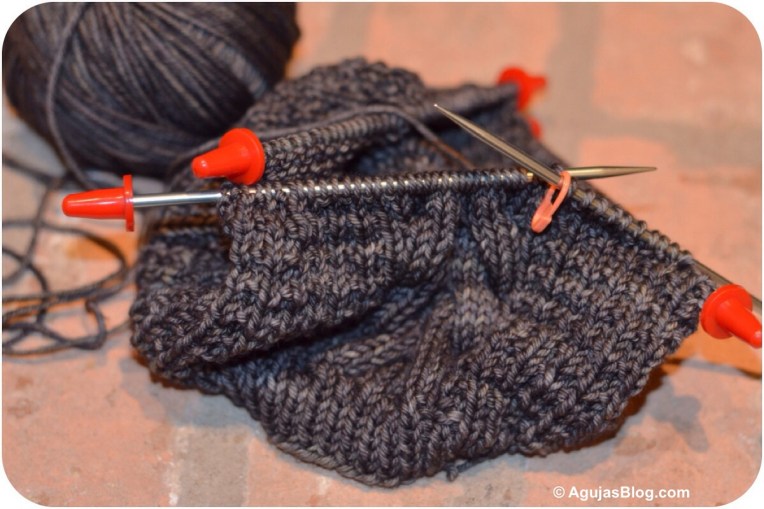 Molly Knit Hat in progress