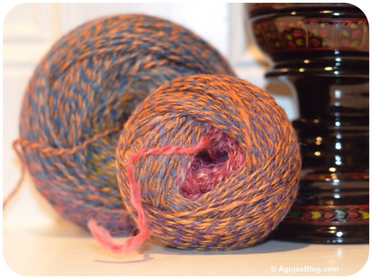 Wool/Silk Handspun 1