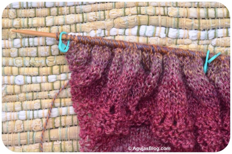 Azzu's Shawl - In Progress