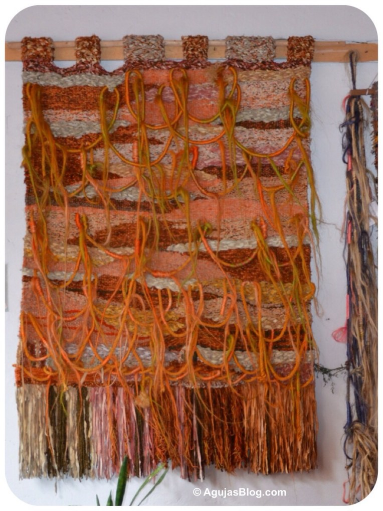 Casa Rosada - Tapiz en fique y cueros