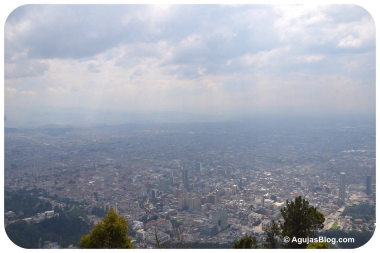 Bogotá from Monserrate Peak