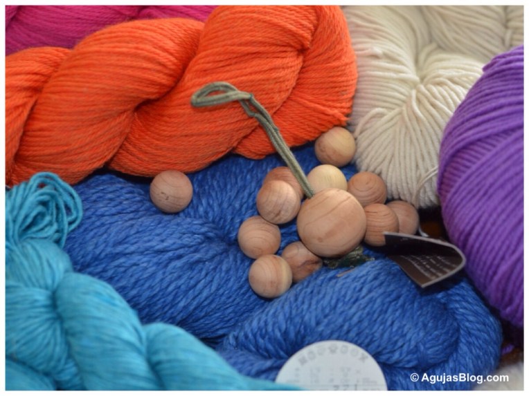 Yarn Stash with Cedar Balls