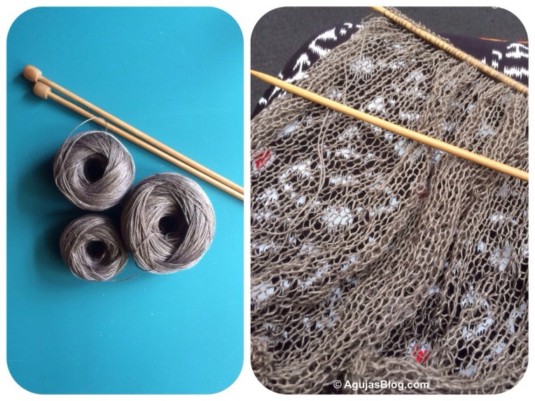 Habu Linen Stockinette Stitch