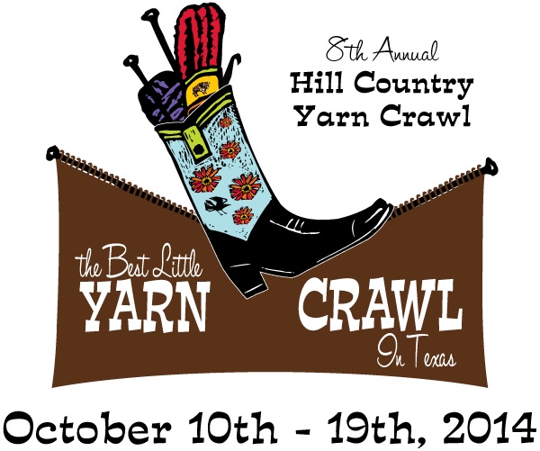 2014 Hill Country Yarn Crawl Logo