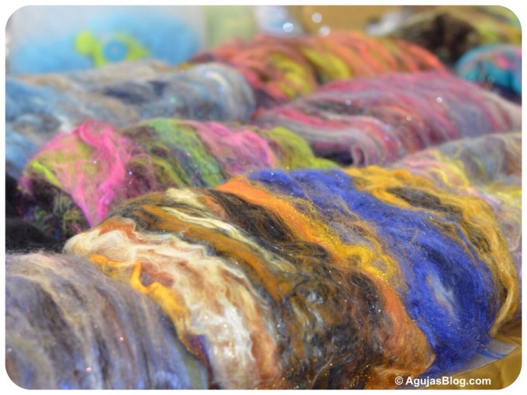 Gorgeous merino, bamboo, and angelina batts from Yorkieslave Artworks. (www.orkieslave.etsy.com)