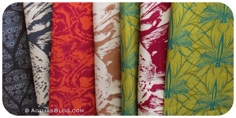 A modern twist to fabric designs.