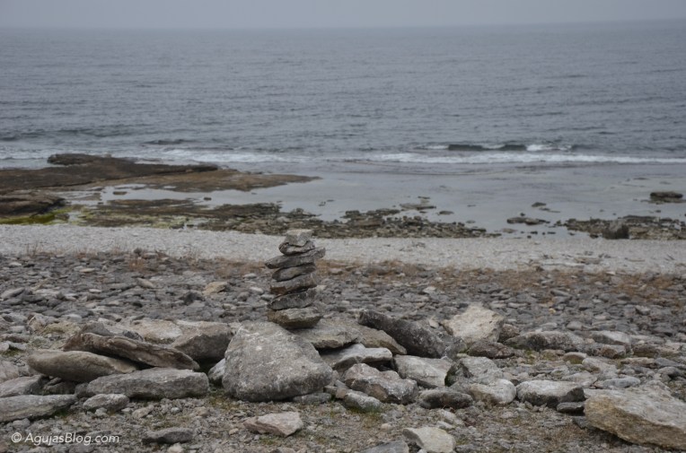 Rock pile at Langhammars