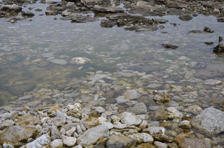 Pool of cold sea water @ Langhammars