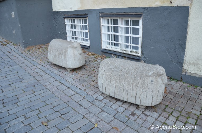 Sheep Statues in Visby 1