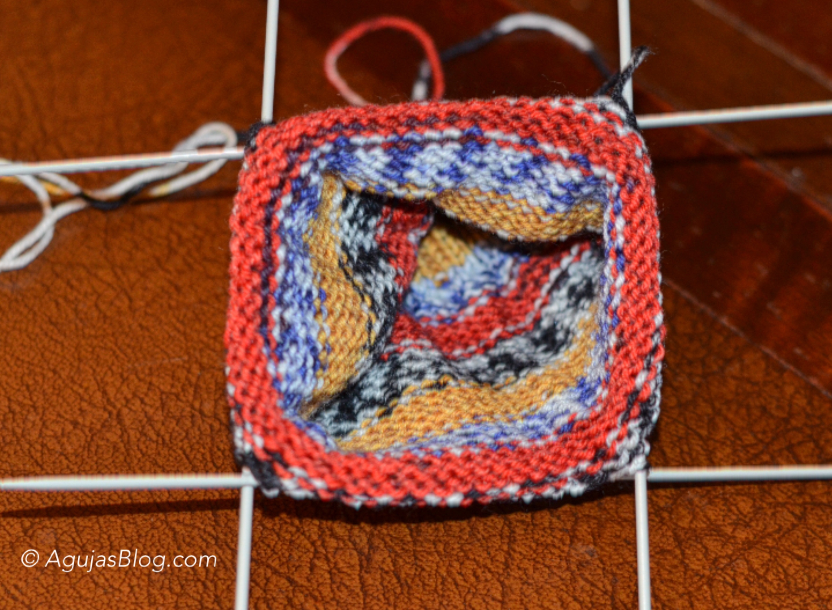 Stockinette Socks in Progress