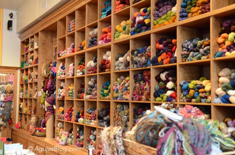 The Quilted Skein - Yarn Wall