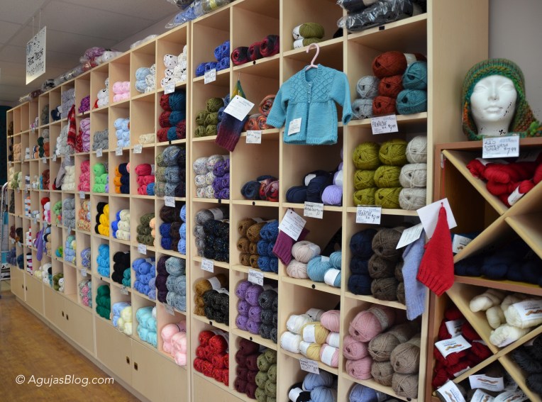 Knit Traders - Wall of Yarn