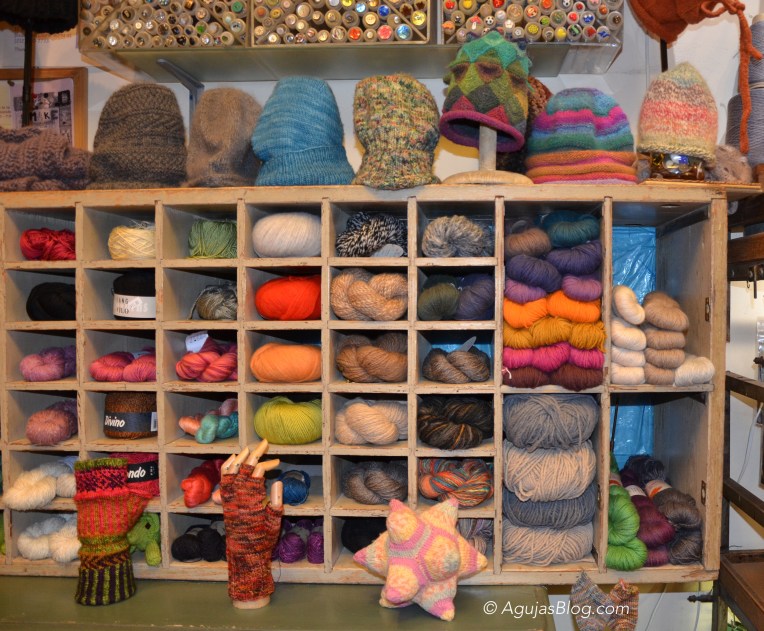 Downtown Yarns - Cubbies of Yarn