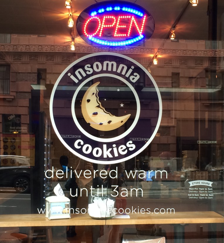 Insomnia Cookies - Window