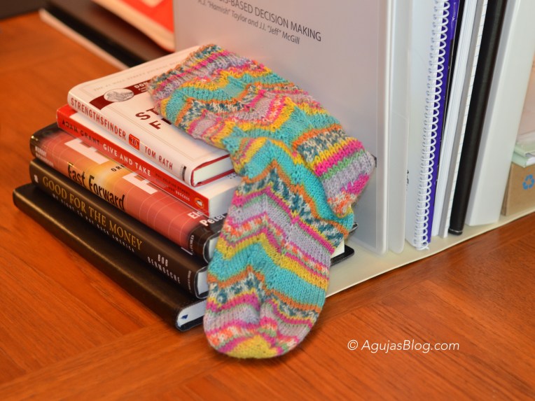 Confetti Sock - another view