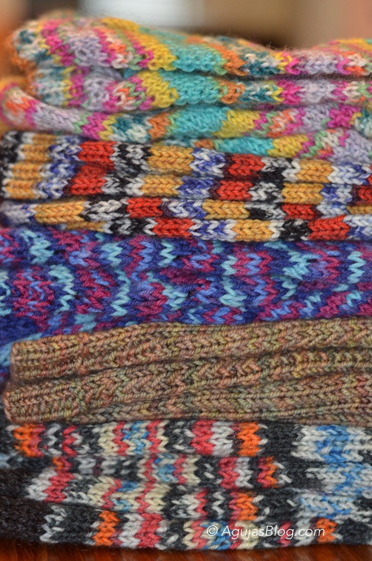 Stack of Knit Socks